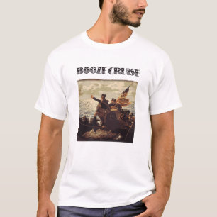 T-shirt Parti politique Booze Cruise Shades Coupes rouges