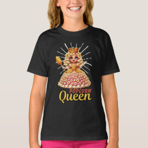 T-shirt Parti Popcorn DÉBARDEUR Chemise de la reine du