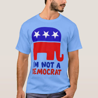 T-shirt Parti républicain vintage 70s