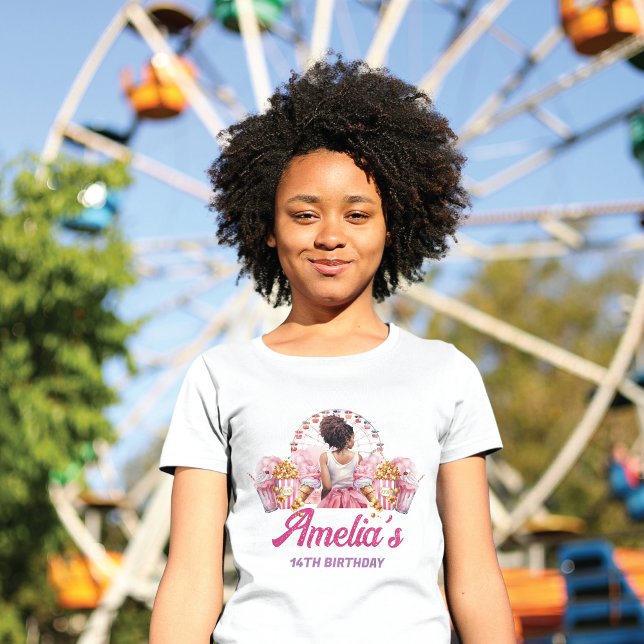 T-shirt Parti Rollercoaster personnalisé Africain-Américai (Créateur téléchargé)