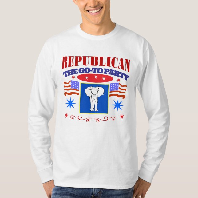 T-shirt parti super-républicain (Devant)