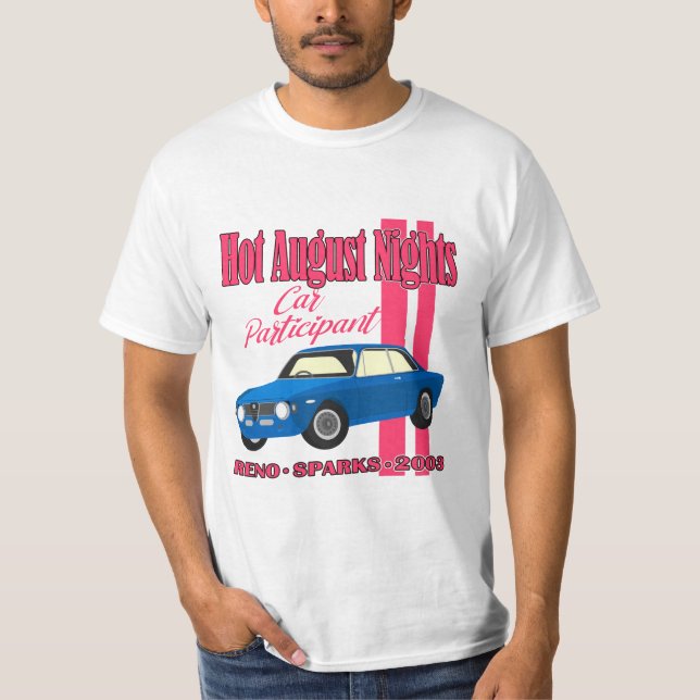 T-shirt Participant 2003 Hot August Nights (Devant)