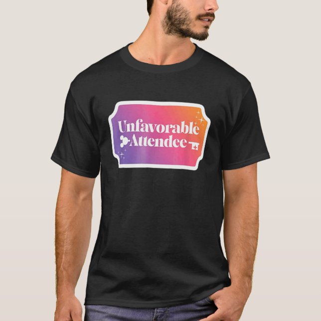 T-shirt Participant défavorable 1 (Devant)