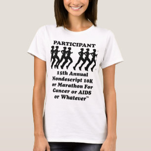 T-Shirt Participant Nondescript 10K Marathon