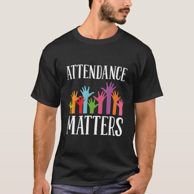 T-shirt Participation Matters Â€"Travail du bureau de prés (Devant)