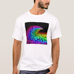 T-shirt Particules colorées