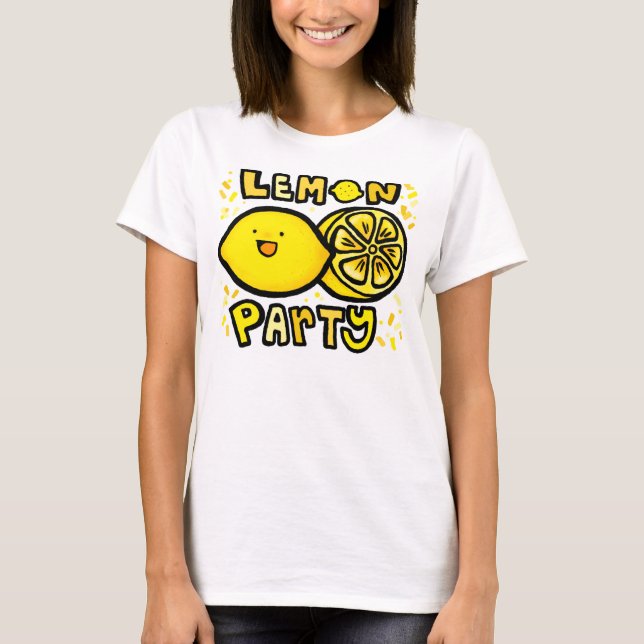 T-shirt Partie de citron (Devant)