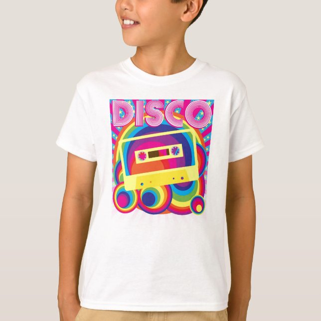 T-shirt Partie de disco (Devant)