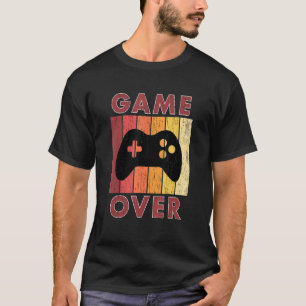 T-shirt Partie de jeu terminée pour hommes Marié vintage