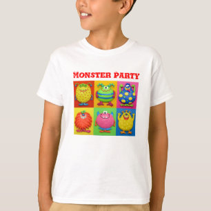 T-shirt Partie de monstre