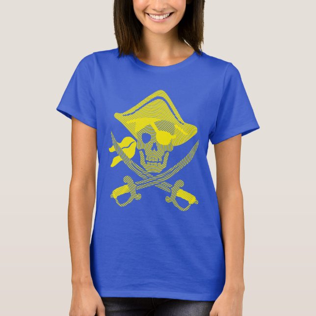 T-shirt Partie de pirate (Devant)