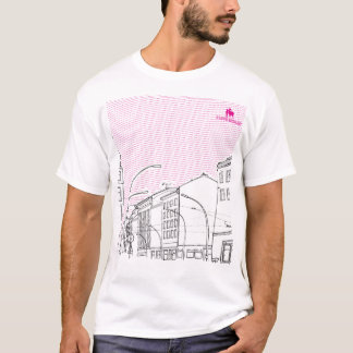 T-shirt Partie de Rothenhagen la "j'aime Berlin"