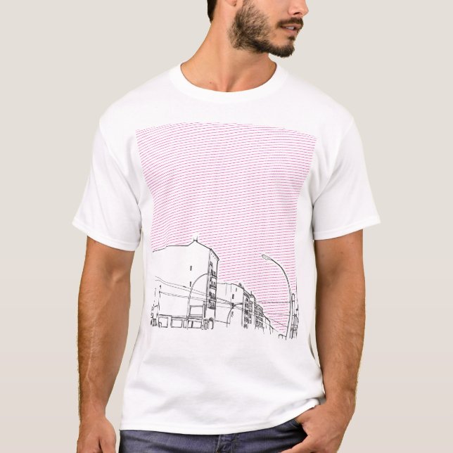 T-shirt Partie de Rothenhagen la "j'aime Berlin" (Devant)