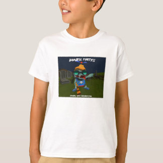 T-shirt Partie de zombi