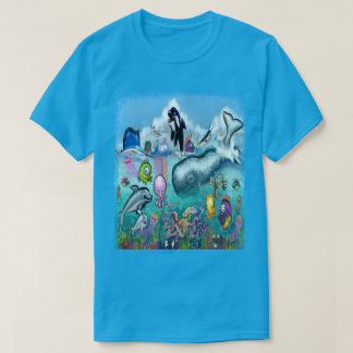 T-shirt Partie en mer