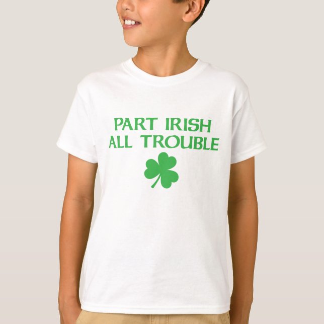 T-shirt partie irish tout problème (Devant)