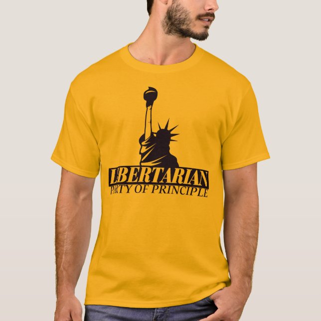 T-shirt Partie libertaire de PrincipleT-chemise (Devant)