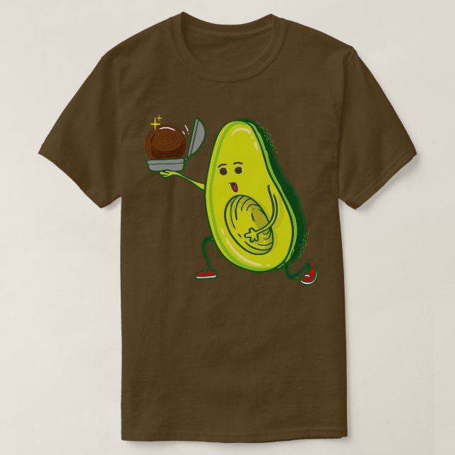 T-shirt Partie mariage de proposition de Mariage Avocado (Design devant)