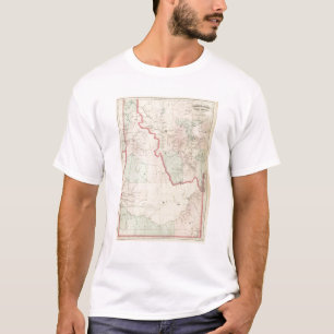 T-shirt Partie occidentale de l'Idaho, Montana