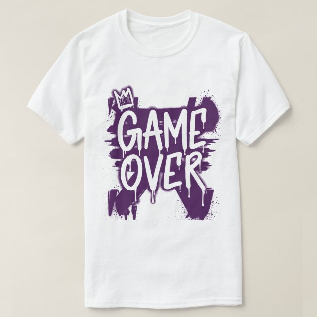 T-shirt partie terminée (Design devant)