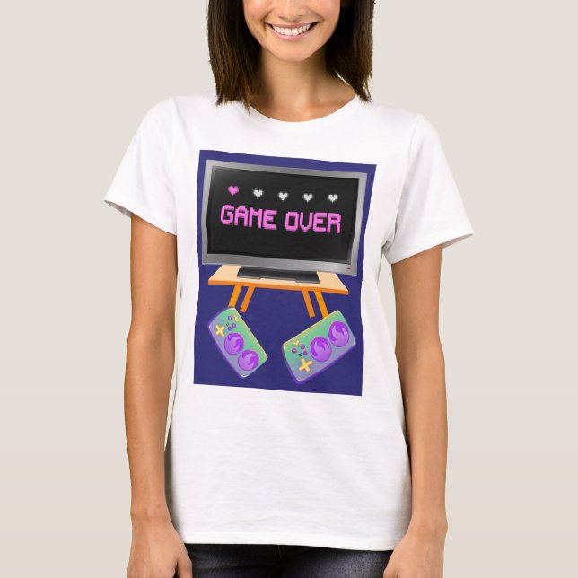 T-shirt partie terminée (Devant)