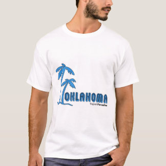 T-shirt Partie tropicale de paradis de l'Oklahoma…