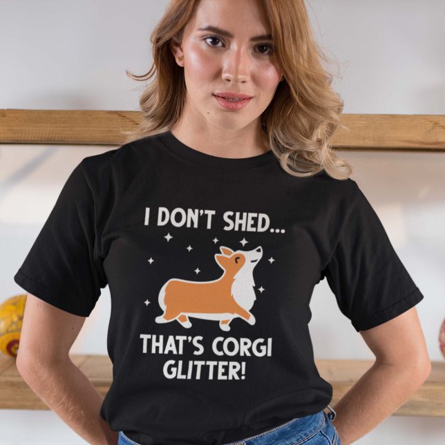 T-shirt Parties scintillant Corgi (Créateur téléchargé)