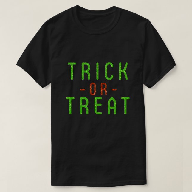 T-shirt Parties scintillant d'Halloween brillante ou trait (Design devant)