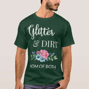 T-shirt Parties scintillant Et Mère Sale Des Deux Moi