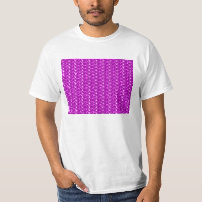 T-shirt Parties scintillant rose (Devant)