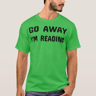 T-shirt Partir en train de lire Funny book lover livre cad