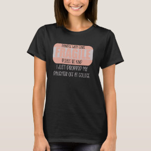 T-shirt Partir Pour L'Université Pour Maman De La Fille Vi