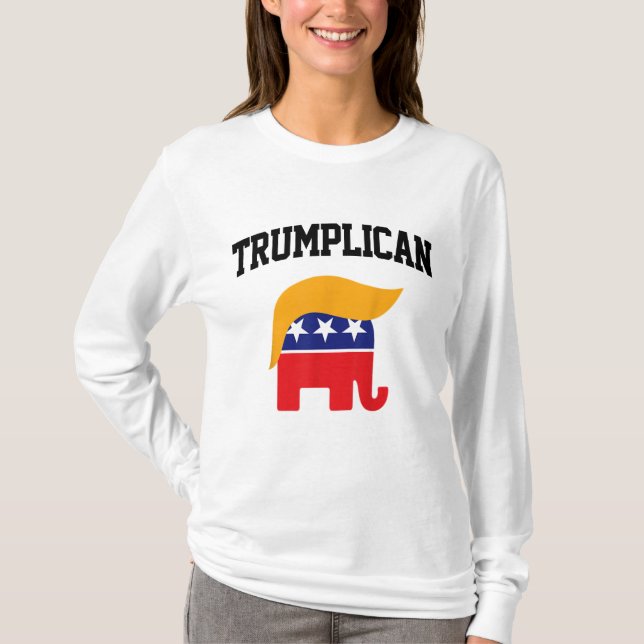 T-shirt Partisans de Trump Trumplican (Devant)