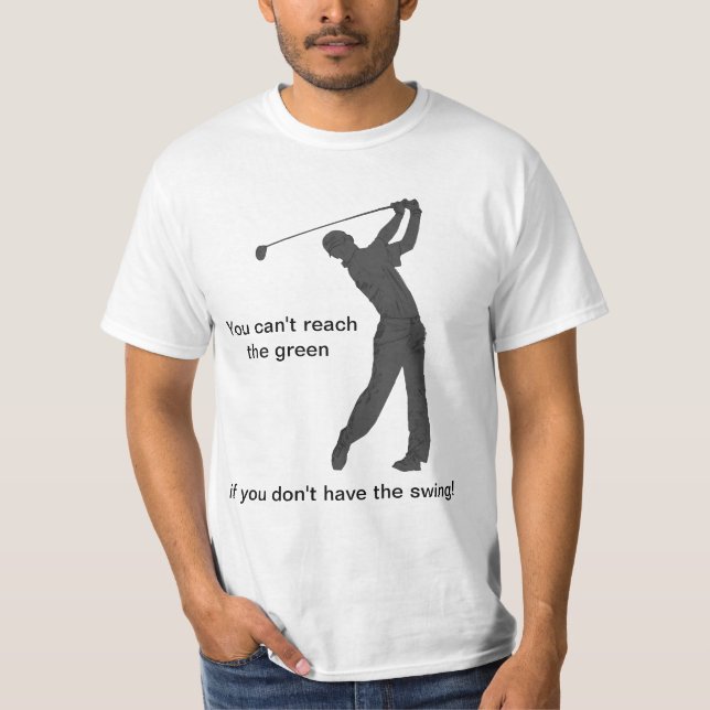 T-shirt Partouzeur de golf personnalisable (Devant)