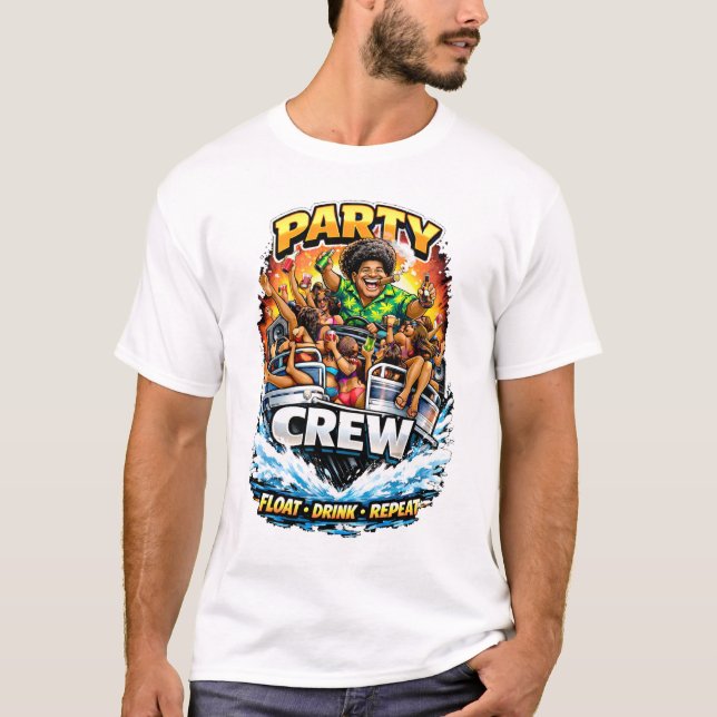 T-shirt Party Crew (Devant)