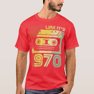 T-shirt Party Like It's 1970 Retro les années 70 Party Out