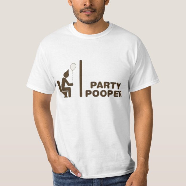 T-SHIRT PARTY-POOPER (Devant)
