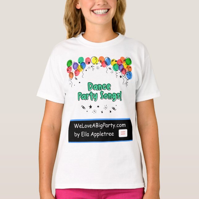 T-shirt party pour enfants et tous âges (Devant)