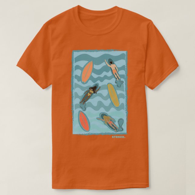 T-SHIRT PARTY WAVE (Design devant)