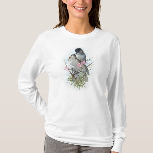 T-shirt Parulines Casquettes noires (Devant)