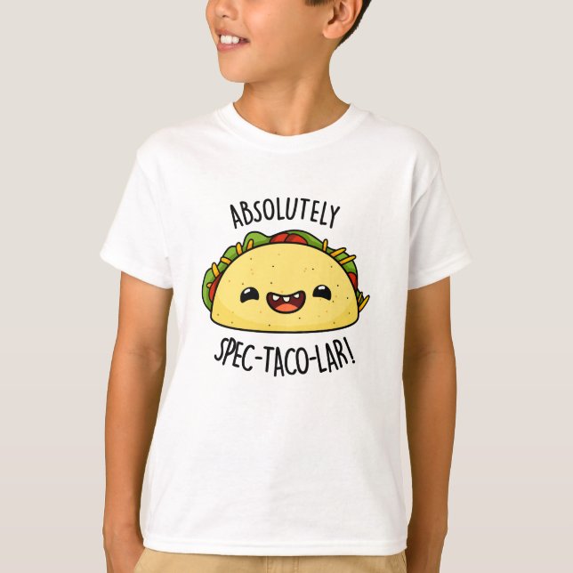 T-shirt Parun Taco Funny Spec-Taco-Lar (Devant)