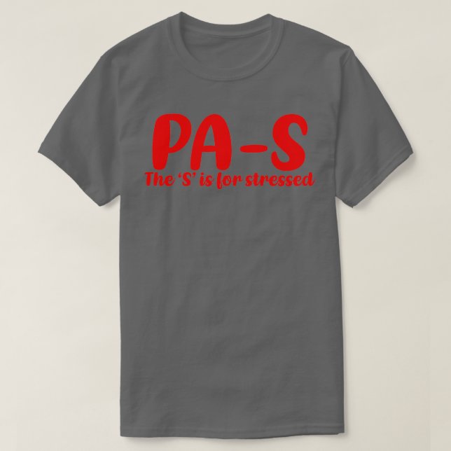T-SHIRT PAS (Design devant)