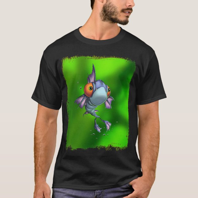 T-shirt Pas à l'échelle (Devant)