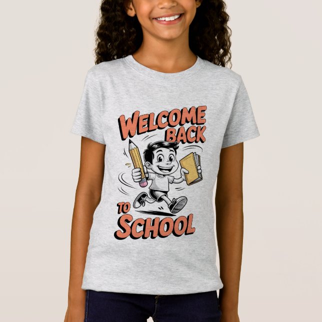 T-Shirt Pas à Pas Scolaire (Devant)