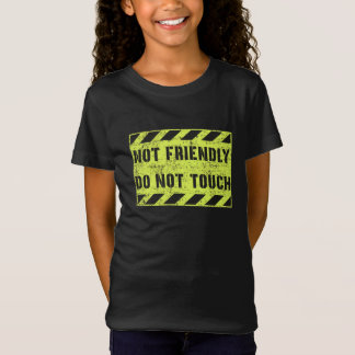 T-Shirt Pas Amical Ne Pas Toucher