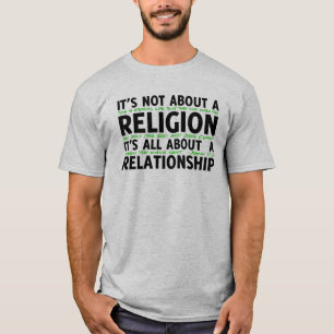 T-shirt Pas au sujet de la chemise de religion