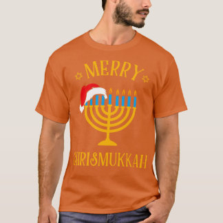 T-shirt Pas aujourd'hui Père Noël Hanoukka Chanukah Santa 
