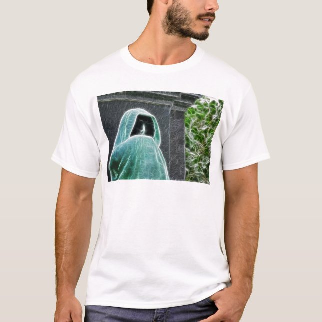 T-shirt Pas aujourd'hui Satan (Devant)
