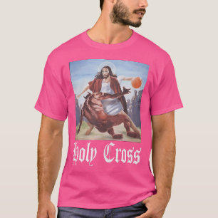 T-shirt Pas aujourd'hui Satan Jésus Crossover Basket Saint