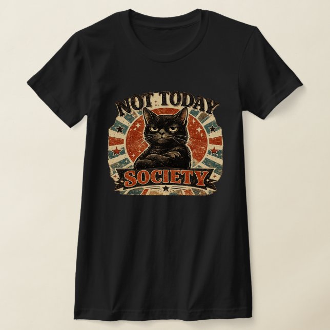 T-SHIRT PAS AUJOURD'HUI SOCIÉTÉ (Poser)
